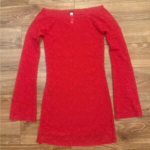 The Lacie Red Lingerie Night Gown